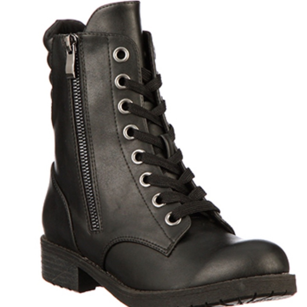 Warm combat boots with zip! PERFECT 4 Christmas❤️